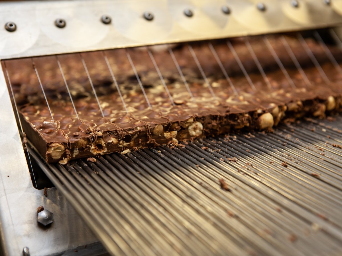 Die Schokoladenstraße im Atelier von Tutto Cioccolato