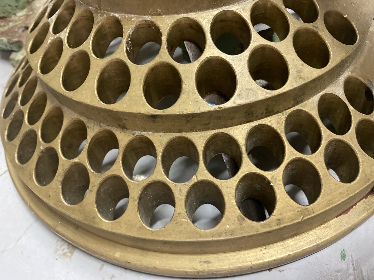 Die Bronzematrize im Detail
