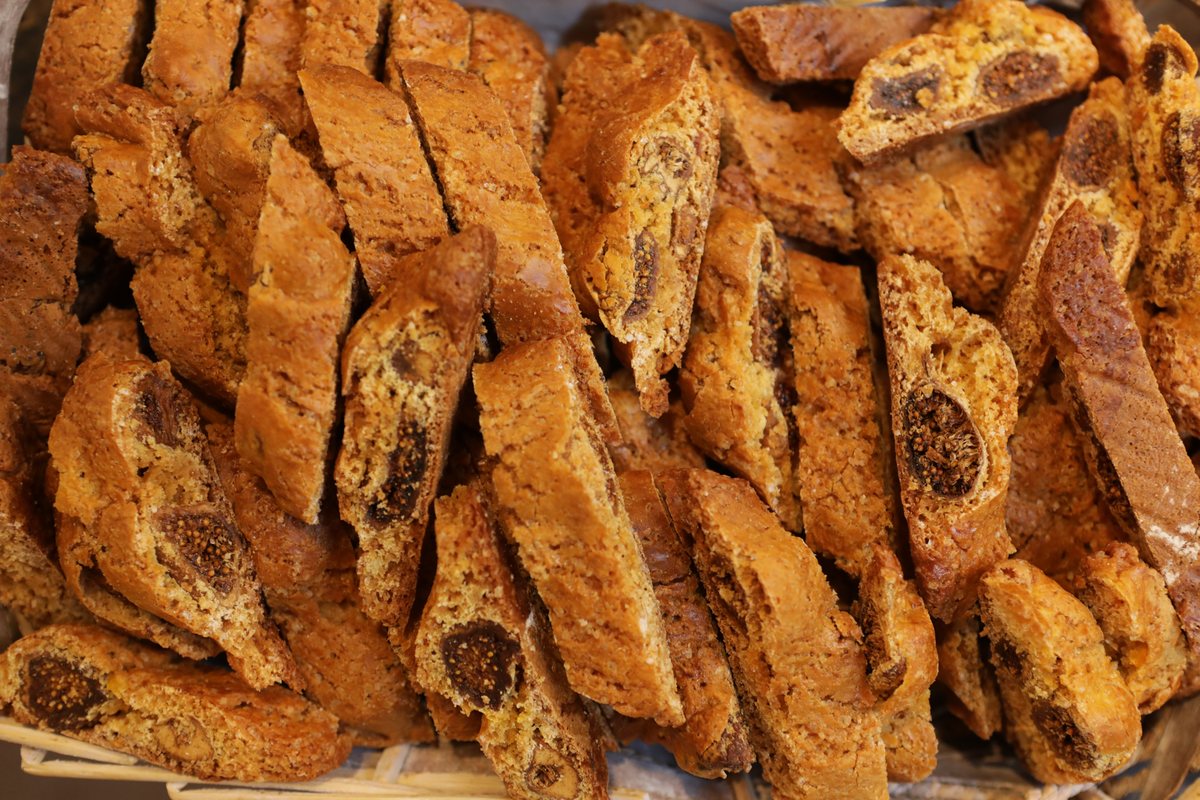 Cantuccini mit Mandeln, das Original nach Leonardos Rezept