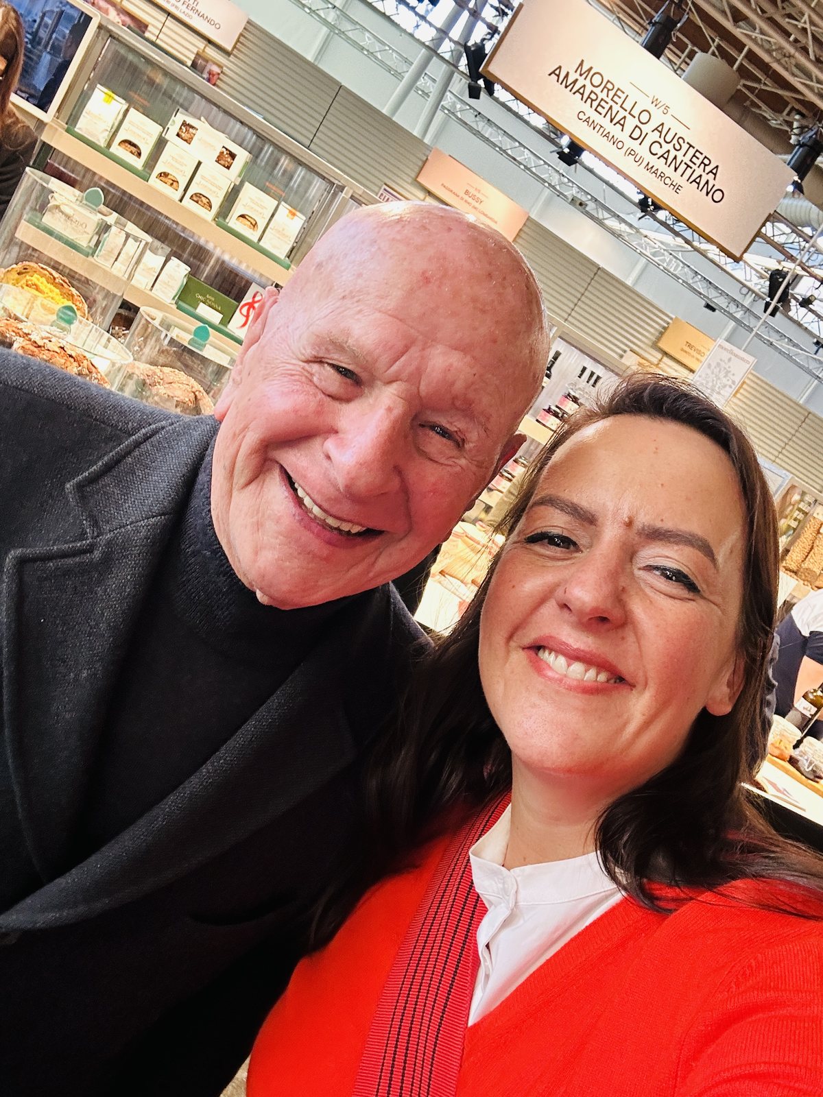 Leonardo Santi und Stefania Lettini im Biscottificio