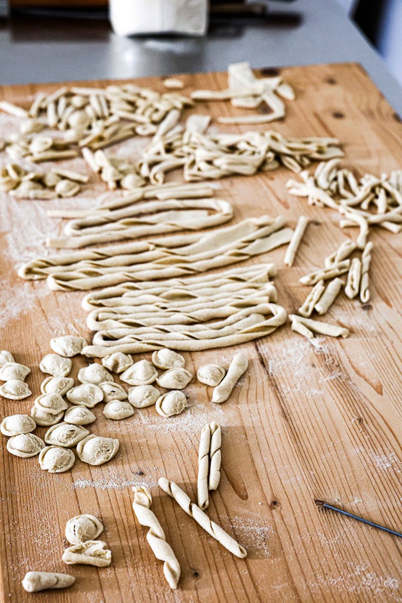 Maritati — Orecchiette und Maccheroncini gemischt